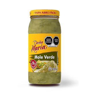 Producto mole en pasta: Mole Verde Doña María